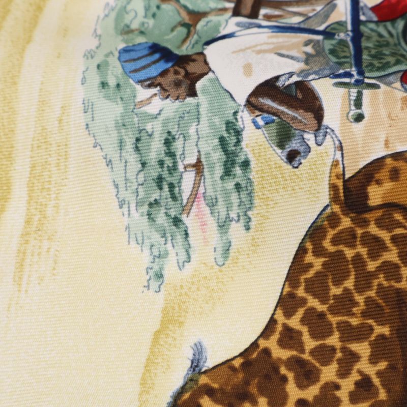Hermes Cavaliers Peuls Poole's Horsemen Silk Carré 90