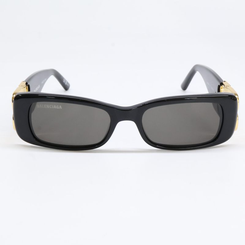 Balenciaga Bb0096s 001 Dynasty Rectangle 5118-130