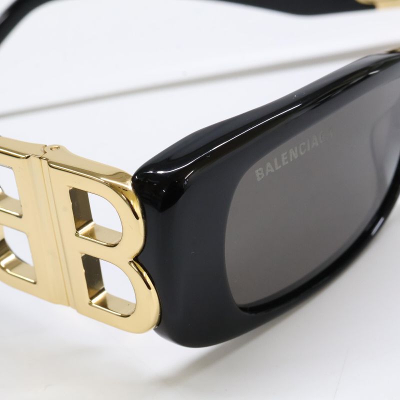 Balenciaga Bb0096s 001 Dynasty Rectangle 5118-130