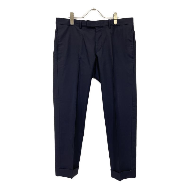 Gucci 406135 Z596d Navy Wool and Mohair Suit Set-Up 50