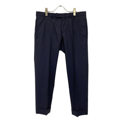 Gucci 406135 Z596d Navy Wool and Mohair Suit Set-Up 50