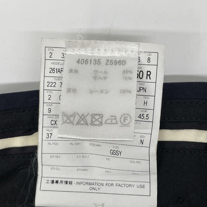 Gucci 406135 Z596d Navy Wool and Mohair Suit Set-Up 50