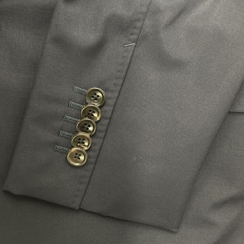 Gucci 406135 Z596d Navy Wool and Mohair Suit Set-Up 50