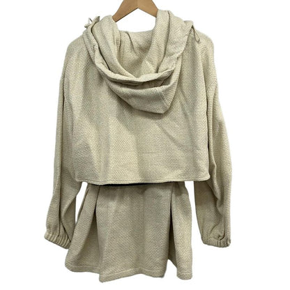 Gucci Coat Size 40 M Women 741689 Zaglm Ivory Long Sleeves Spring Fall