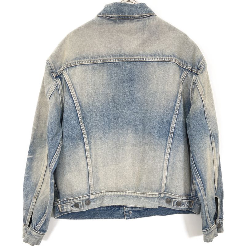 Balenciaga Blue 583431 Denim Jacket 40