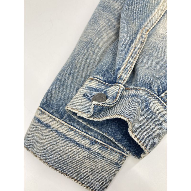 Balenciaga Blue 583431 Denim Jacket 40