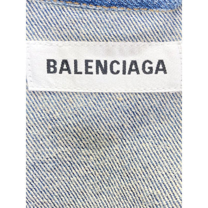 Balenciaga Blue 583431 Denim Jacket 40