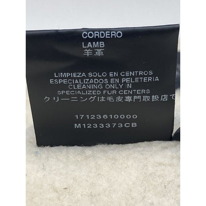 Loewe Ivory Mouton Coat 36