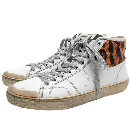 Saint Laurent/Yves Saint Laurent Shoes Sneakers Shoes High Cut Men Leather