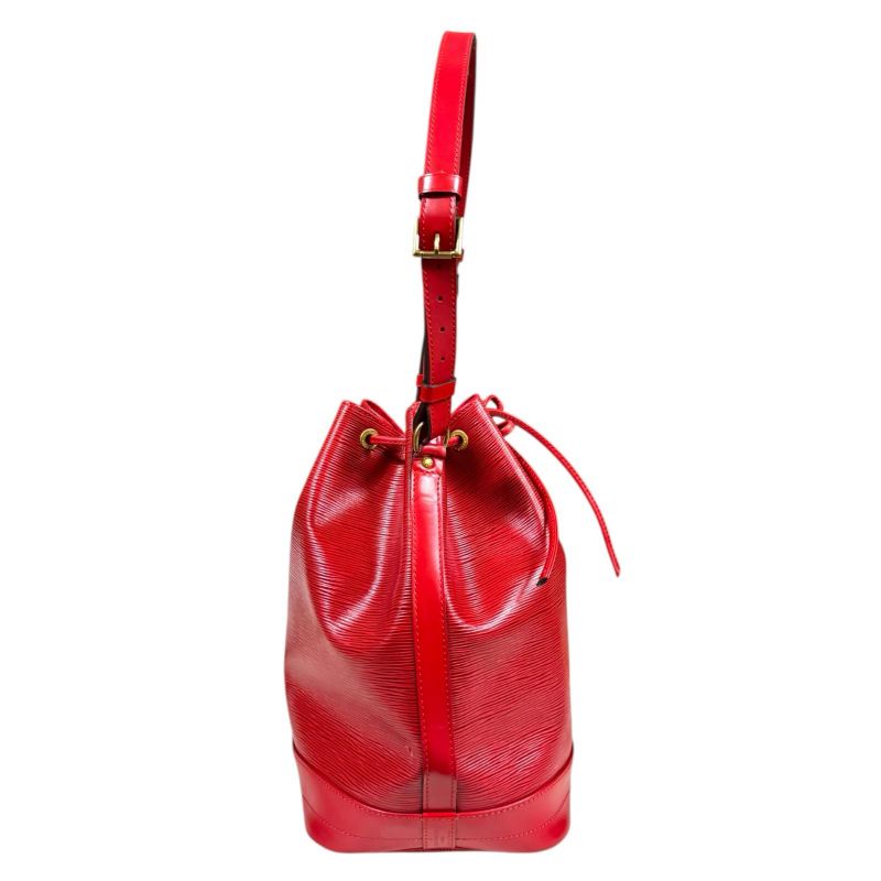 Louis Vuitton Noe Epi Shoulder Bag Epi Leather M44007 Red Ladies Louis Vuitton