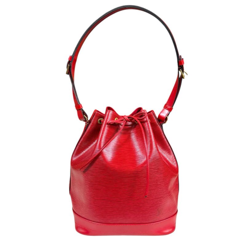 Louis Vuitton Noe Epi Shoulder Bag Epi Leather M44007 Red Ladies Louis Vuitton