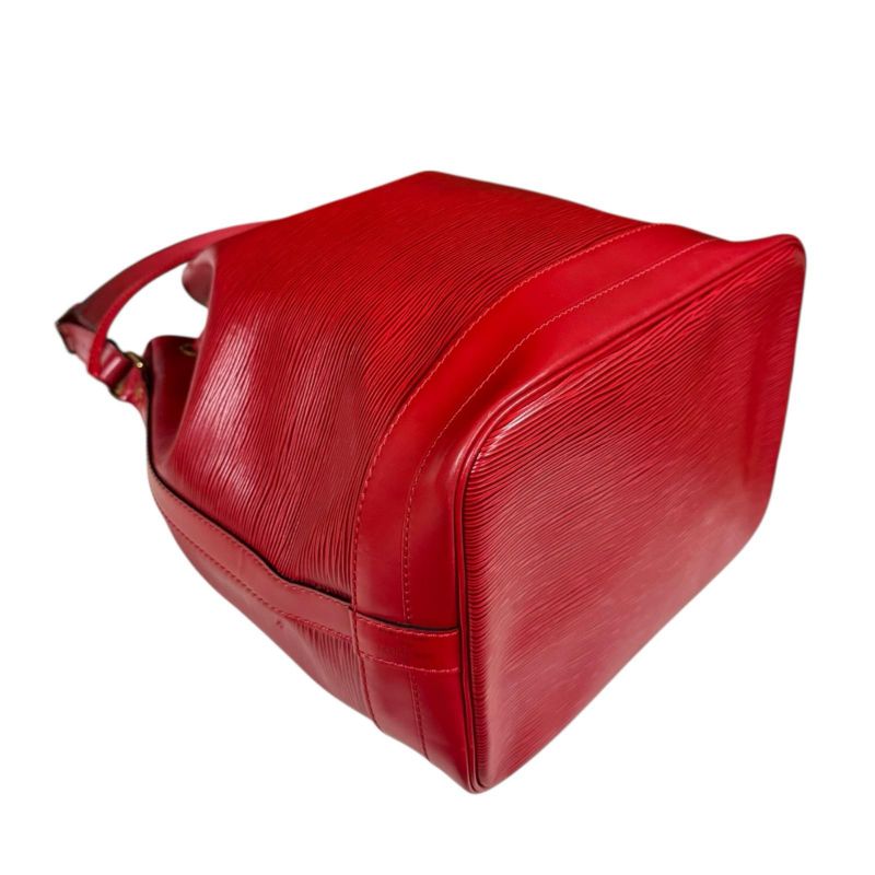 Louis Vuitton Noe Epi Shoulder Bag Epi Leather M44007 Red Ladies Louis Vuitton