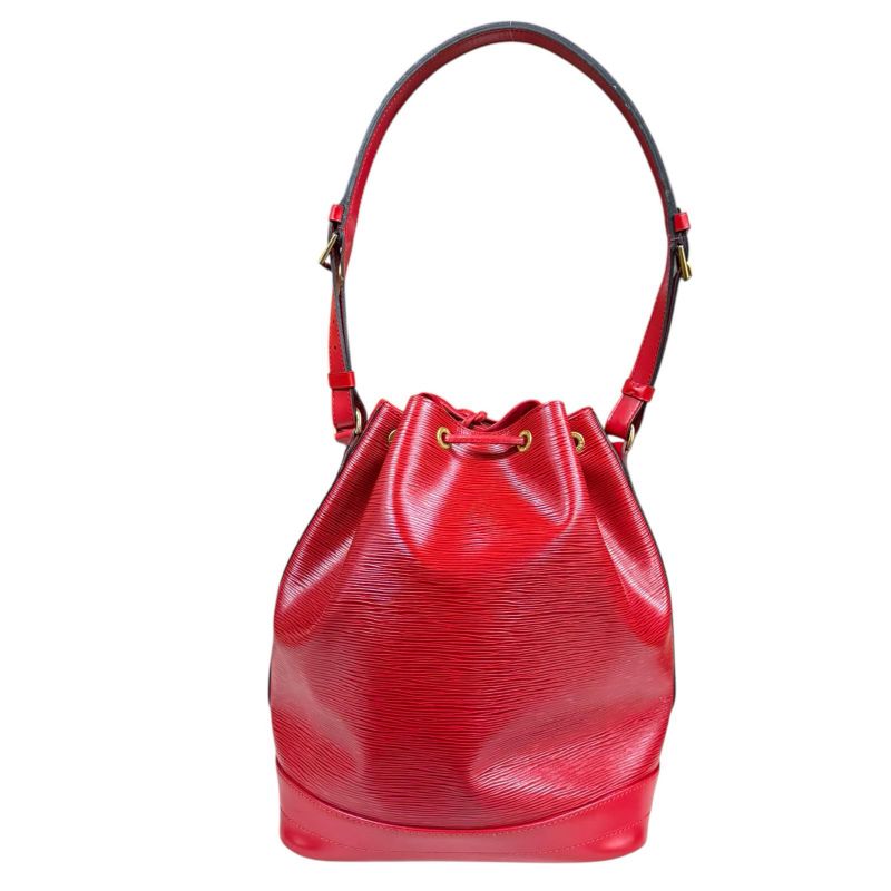 Louis Vuitton Noe Epi Shoulder Bag Epi Leather M44007 Red Ladies Louis Vuitton