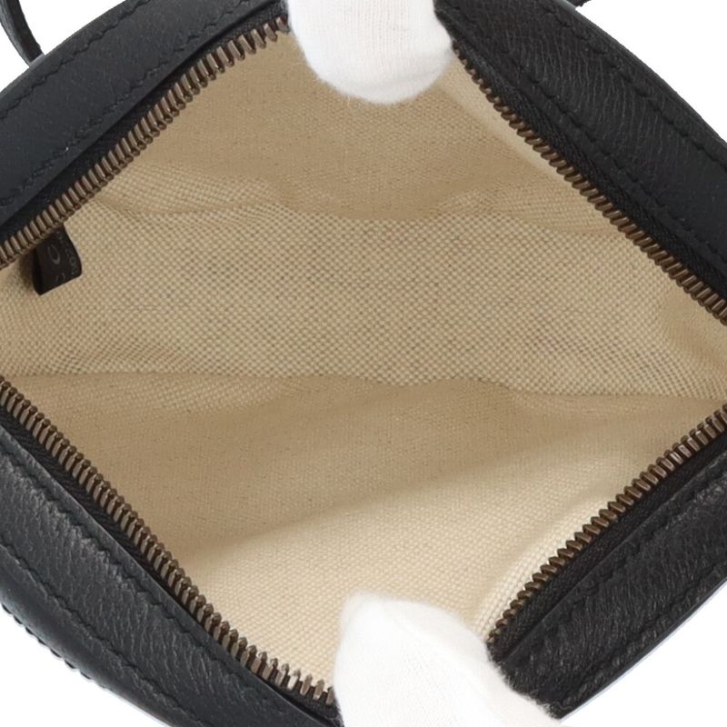 Gucci GG Velvet Round Shoulder Bag Shoulder Bag Velvet 574978 Red Ladies Gucci