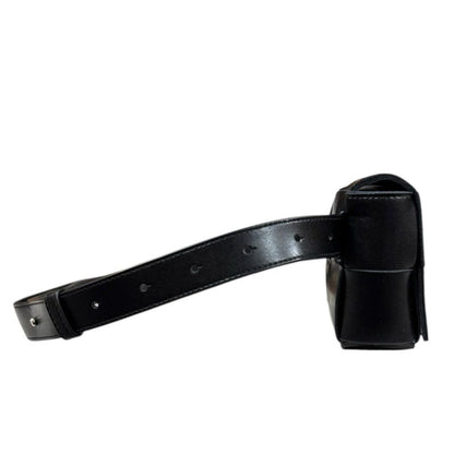 Bottega Veneta Cassette Belt Bag Mini Maxi Intrecciato Body Bag Leather Black