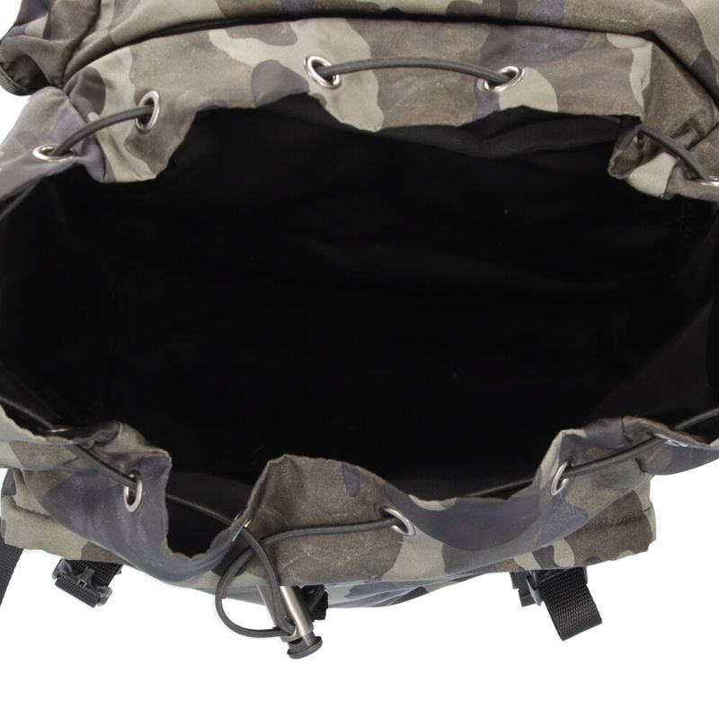 Prada Camouflage Backpack Daypack Nylon 2vz062 Men's Prada Preowned Prada