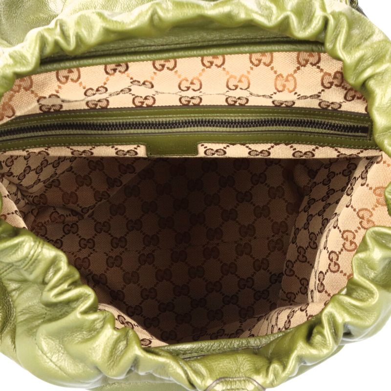 Gucci Double G Backpack Daypack Leather 725657 Men's Gucci Preowned Gucci