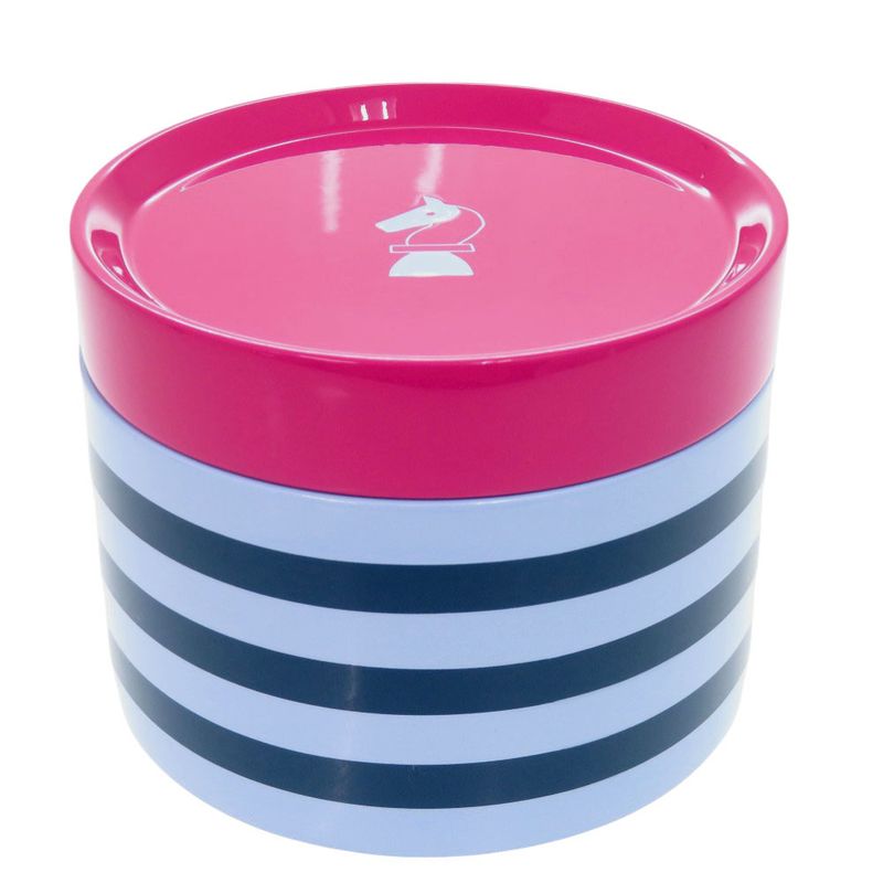 Unused Hermes Epopy Box Large Model Rackardwood Rose Fuss Ia Blue Other Miscellan