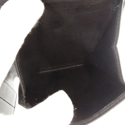 Cartier Leather Black Bifold Wallet Black 0606 Cartier