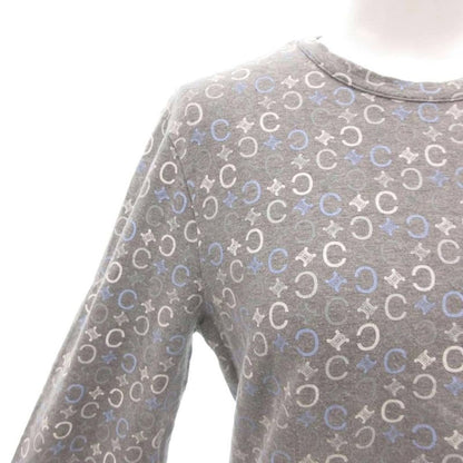 Celine T-Shirt Cut and Sewn Long Sleeves XL Long T Crew Neck Macadam Pattern