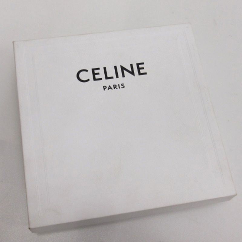 Celine Bifold Wallet Bifold Wallet Leather Black Aa