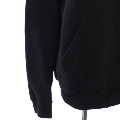 Chanel 20ss Graffiti CC Logo Sweatshirt Hoodie Long Sleeves Zip Up M Black