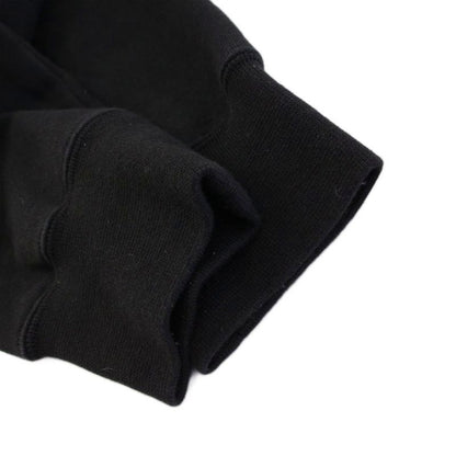 Chanel 20ss Graffiti CC Logo Sweatshirt Hoodie Long Sleeves Zip Up M Black