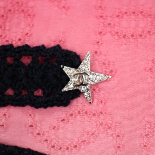 Chanel 24ss No.5 Coco Mark T-Shirt Cut and Sewn Short Sleeves Cropped Length 34