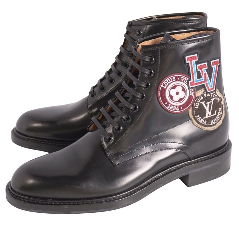 Unused Louis Vuitton Boots Voltaire Line Si