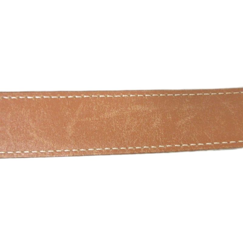 Hermes '92 Constance Reversible Pin Buckle Belt Stamped 0v H Logo Leather Gold