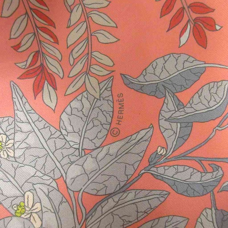 Hermes 23ss Carré Double Face 90 le Jardin des Peintres Painters' Garden Scarf