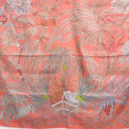 Hermes 23ss Carré Double Face 90 le Jardin des Peintres Painters' Garden Scarf