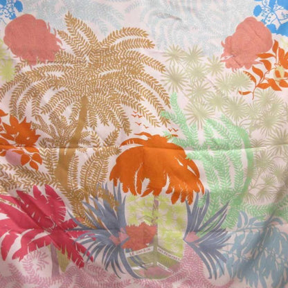 Hermes 23ss Carré Double Face 90 le Jardin des Peintres Painters' Garden Scarf