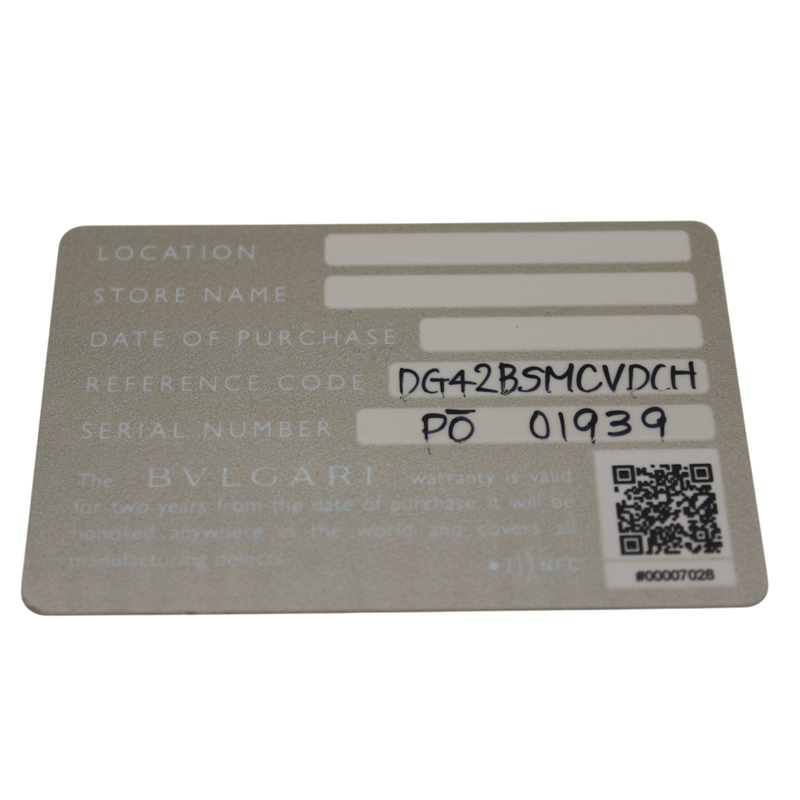 Bvlgari Bvlgari 102428 Diagono Magnesium Chronograph A25-3408