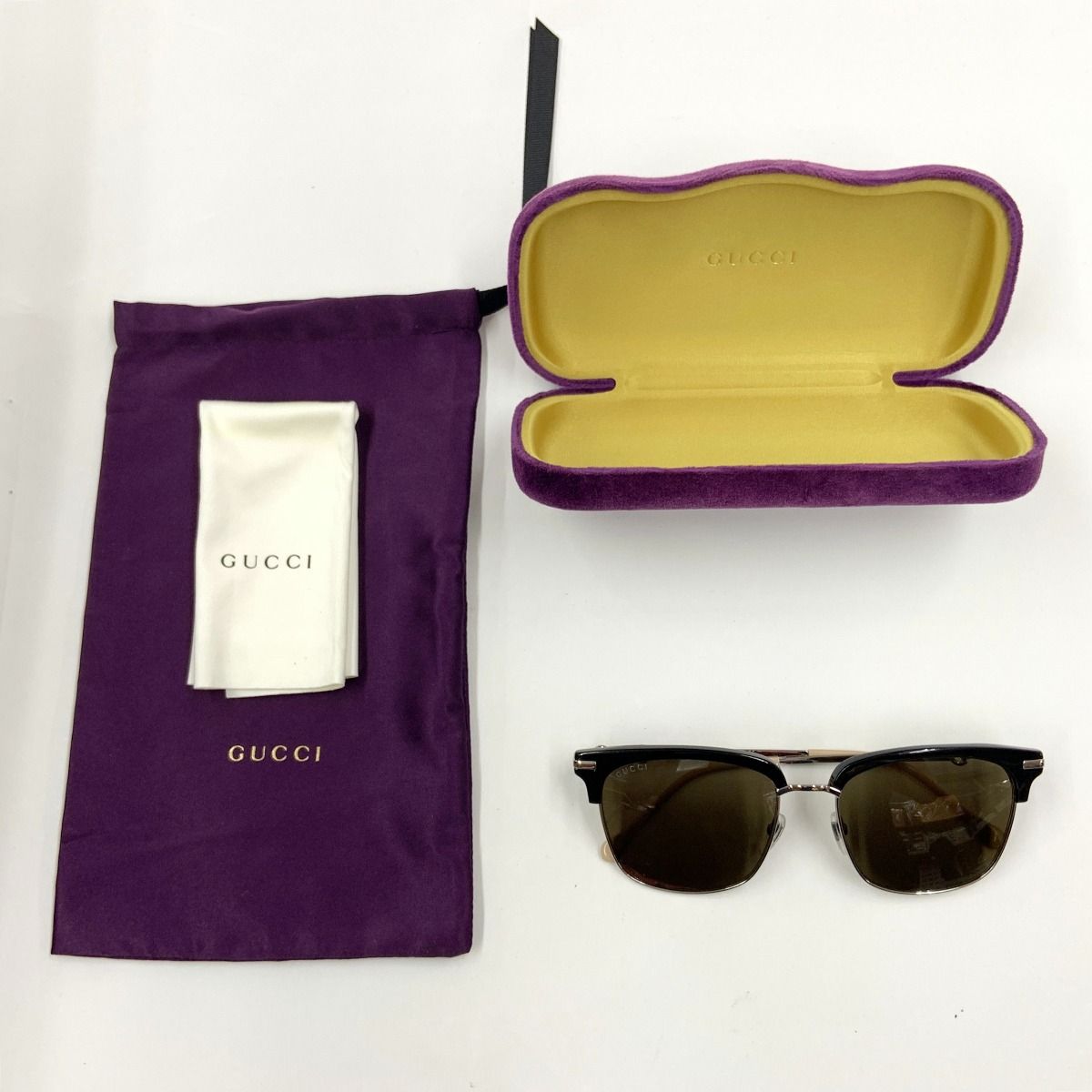 Gucci Horsebit Wellington Sunglass Es 5618-145 Gg0918s 001