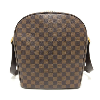 Louis Vuitton Shoulder Bag Ipanema GM N51292 Damier Canvas Ebène Brown