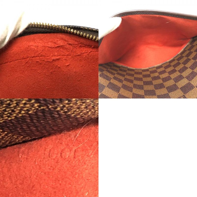 Louis Vuitton Shoulder Bag Ipanema GM N51292 Damier Canvas Ebène Brown