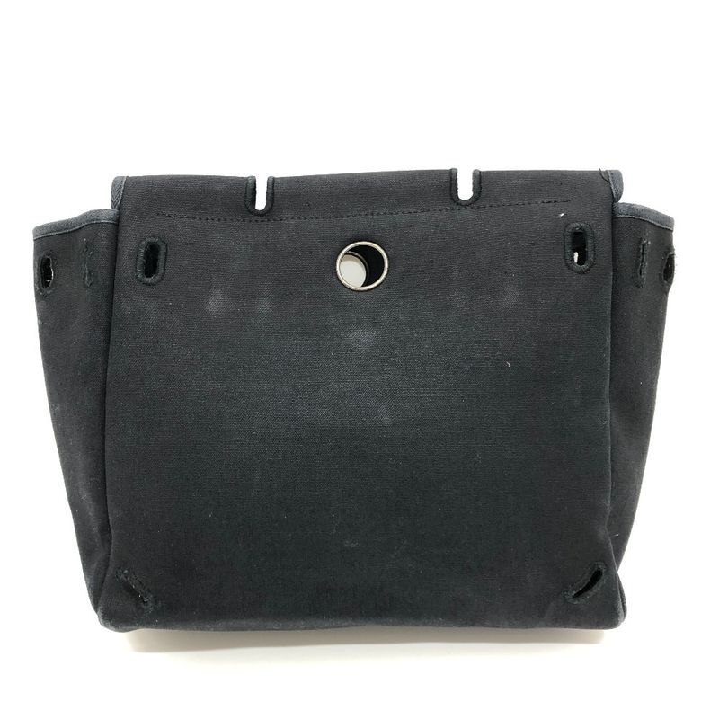 Hermes Shoulder Bag Herbag Her Bag Replacement Bag Only Canvas Black