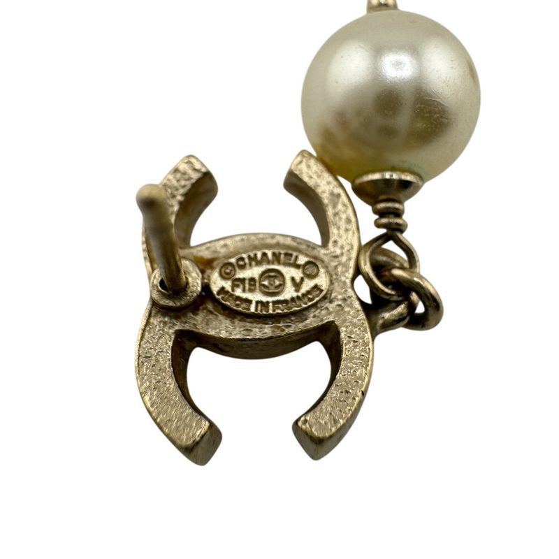 Chanel One Piece Only for Both Ears External Earring Back Earrings Silver Ladies