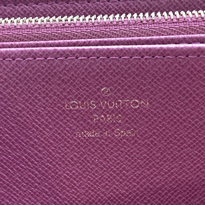 Louis Vuitton M81182 Denim Jacquard Zippy Wallet Long Wallet White Ladies