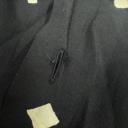 Saint Laurent Paris 19ss Square a Dos Dot Short Sleeveless Rayon Shirt 607070