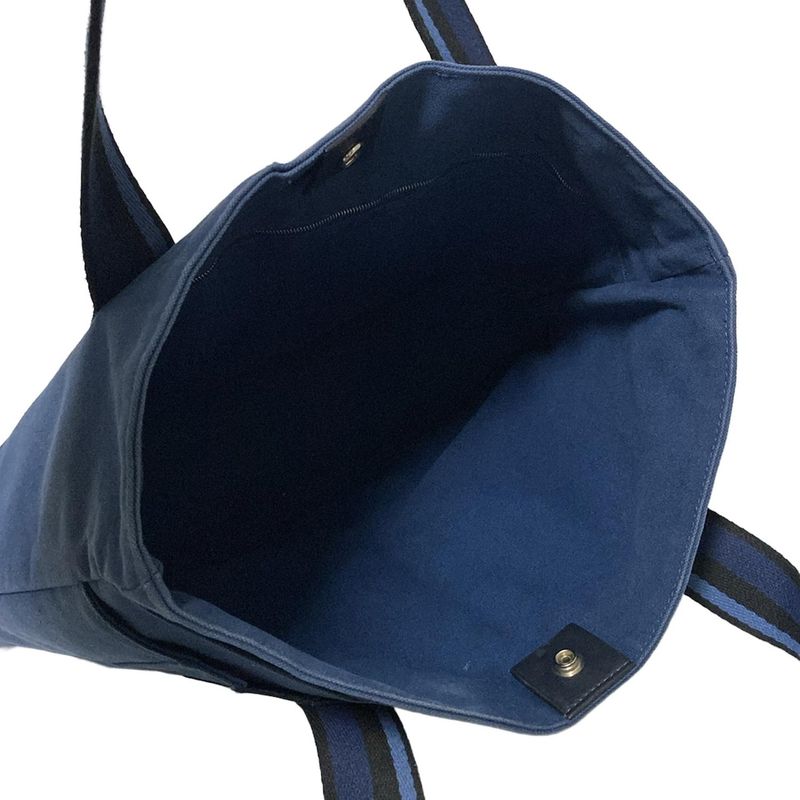 Hermes Tote Bag Troca Horizontal MM Blue X Black X Light Blue Leather