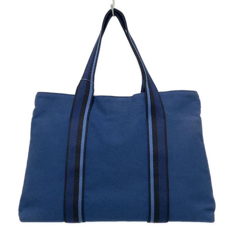 Hermes Tote Bag Troca Horizontal MM Blue X Black X Light Blue Leather