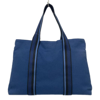 Hermes Tote Bag Troca Horizontal MM Blue X Black X Light Blue Leather