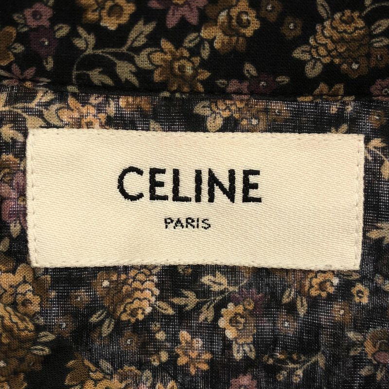 Celine Cotton Flower Shirt 20zx1056i Mix 37