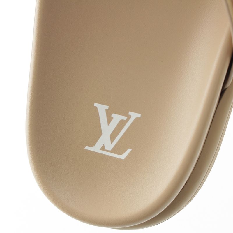 Louis Vuitton Oasis Suede Calf Leather Monogram LV Sandals Mules Shoes 1ahsel