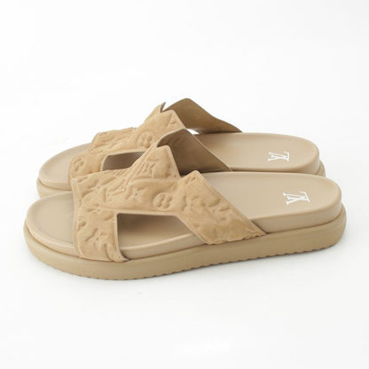 Louis Vuitton Oasis Suede Calf Leather Monogram LV Sandals Mules Shoes 1ahsel