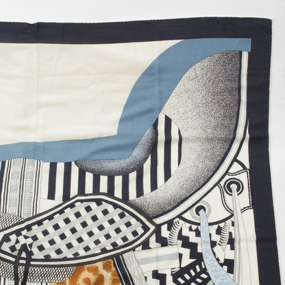 Hermes Carre Geant LA Selle Imaginaire Saddle of Imagination Cashmere Silk