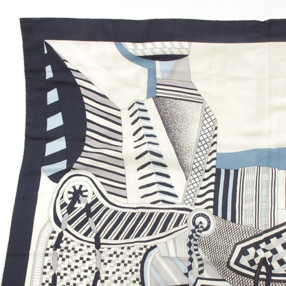 Hermes Carre Geant LA Selle Imaginaire Saddle of Imagination Cashmere Silk