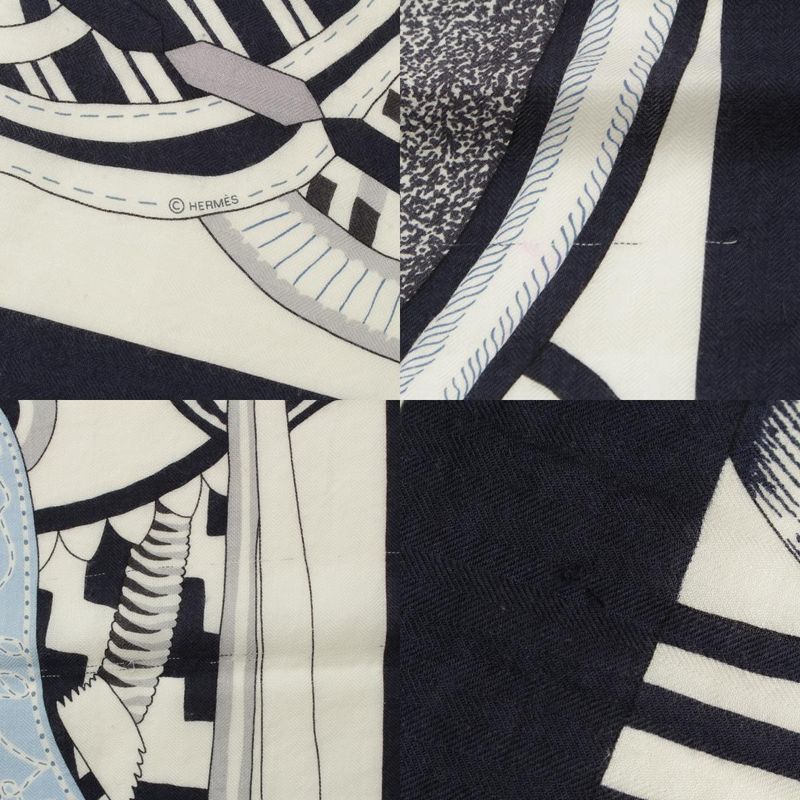 Hermes Carre Geant LA Selle Imaginaire Saddle of Imagination Cashmere Silk